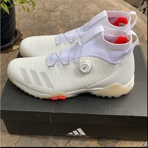 The Adidas Code Chaos BOA Spikeless Golf Shoe
